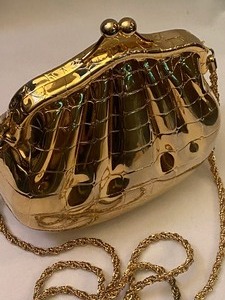 Vintage Metal Handbag or Clutch made for Bullocks Wilshire (Italy)