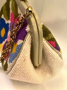 Fun Vintage Embroidered Handbag