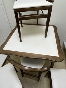 Vintage Card Table & Chairs
