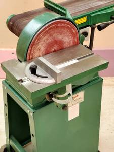 lot 4 image: Grizzly 6 x 9 Belt  Disc Sander Model SD-69