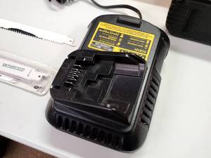 lot 28 image: DeWalt 20V Cordless Drill and Reciprocating Saw with Carrier