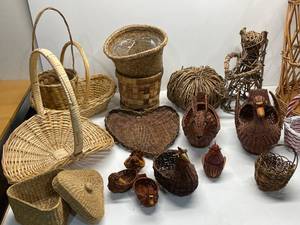 Assorted Wicker Baskets