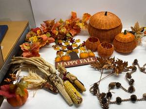 Large Selection of Fall Decorations