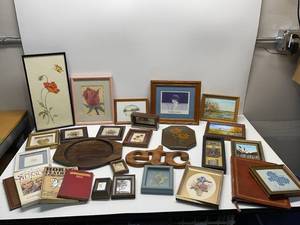 Assorted Lot of Decorative Pictures and Home Decor