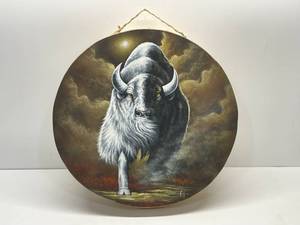 Goat Skin Decorative Drum