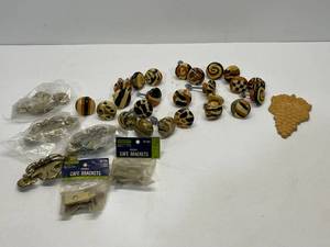 Assorted Decorative Knobs and Handles