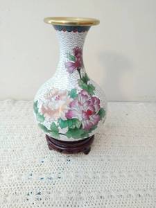 Enamel Vase