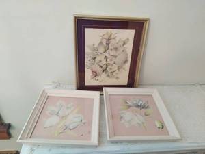 Framed Floral Art