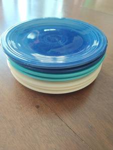 Fiesta Salad Plates