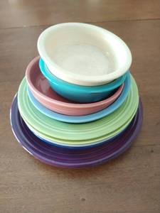 Fiesta Plates and Bowls