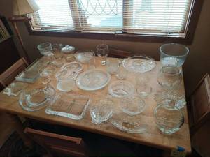 Large Collection of Glassware