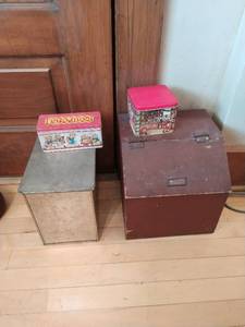 Collection of Bins & Containers