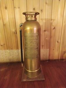 Vintage Badgers Fire Extungisher