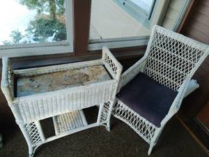 Chair & End Table