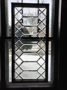 Framed Leaded Glass Dcor