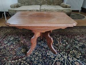Vintage Eastlake Style Coffee Table