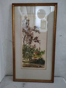 Vintage Signed Print