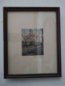 Vintage Signed Print