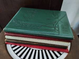 Collection of High School & Military Yearbooks