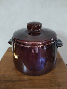 Vintage Westbend Lidded Crock