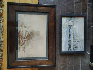 Two Framed Vintage Prints