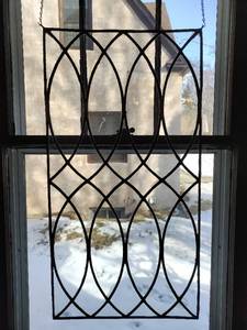 Large Leaded Glass Dcor