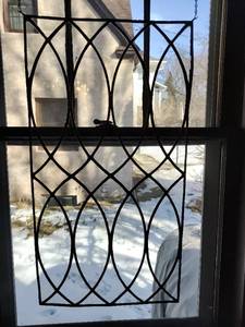 Large Leaded Glass Dcor