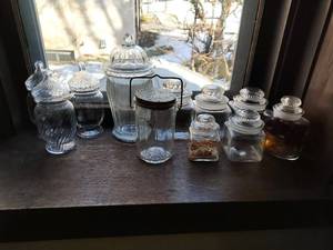 Collection of Glass Storage Containers