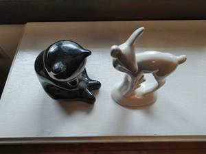 Vintage Bear and Deer Figurines