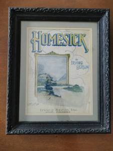 Two Pieces of Framed Wall Art