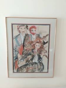 lot 41 image: Framed Art