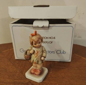 lot 118 image: I Brought You a Gift Hummel by Goebel