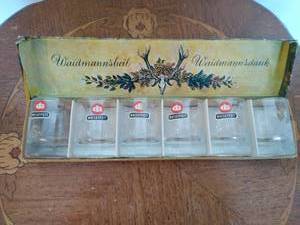lot 162 image: Shot Glasses