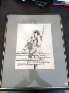 lot 172 image: Pen Drawing