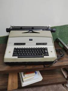 lot 73 image: Vintage IBM Typewriter