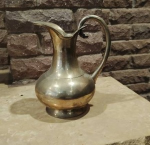 lot 216 image: Brass Pitcher