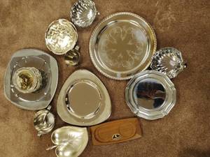 lot 235 image: Collection Of Silver-plate Items