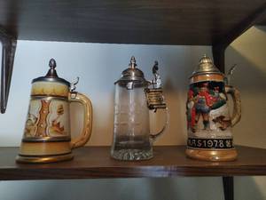 lot 191 image: Three Steins
