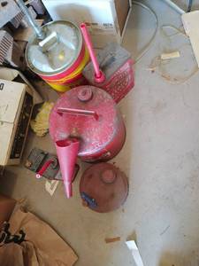 lot 291 image: Gas Cans