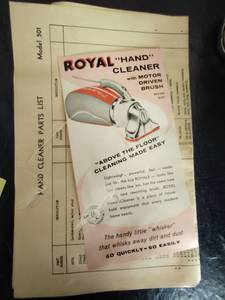 lot 421 image: Hand Cleaner Vacuum