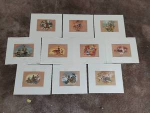 lot 332 image: Collection of Ten Prints about Historical Events