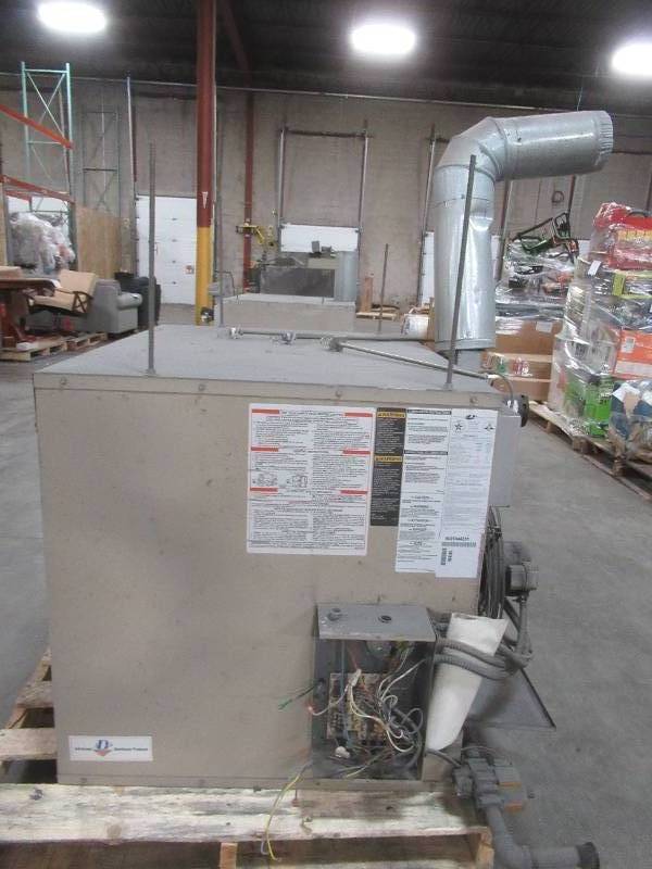 lot 200 image: Advanced Distributor Products Ceiling Mount HVAC Heating Unit, SEP-400A-4 - Worked Well Before Being Replaced With Upgrades In The Warehouse.