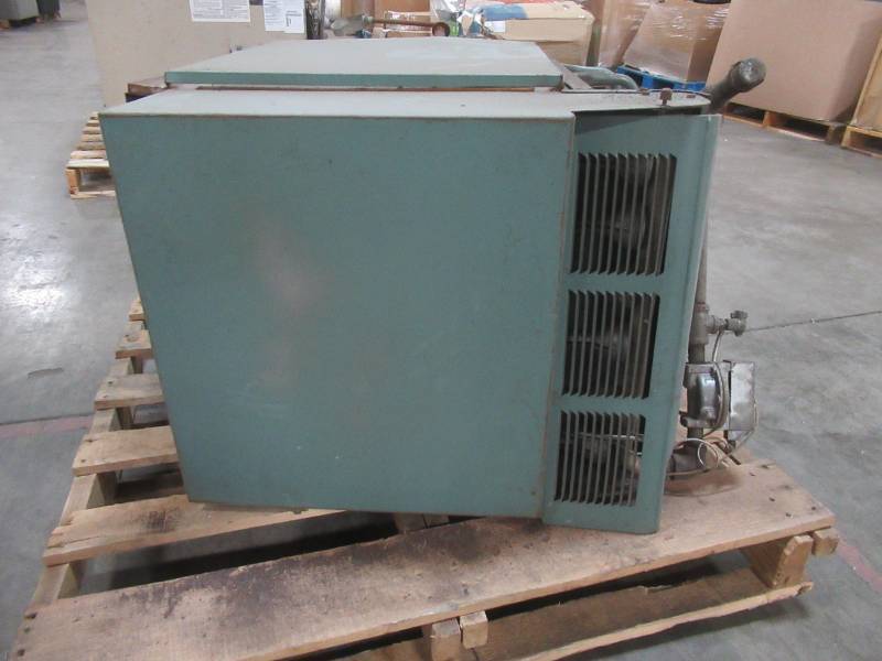 lot 201 image: Carrier Small Ceiling Mount HVAC Heating Unit, Model Unknown - Worked Well Before Being Replaced With Upgrades In The Warehouse Duct System Is Crushed For PartsRestore.