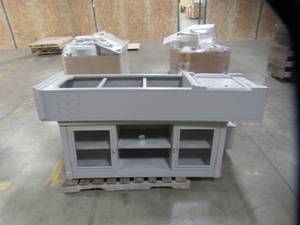 lot 417 image: Canora Grey Virginia Entertainment Center Model ren-e1038-14 (Needs Assembly)