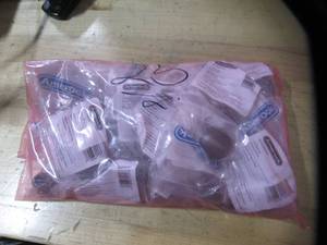 lot 838 image: 25 Pack Amerock Allison Value 1-14  Roman Bronze Cabinet Knob Model BP53005RB