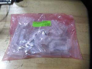 lot 841 image: 12- pack Liberty Hardware Brightened Opulence 3-34 Polished Nickel Cabinet Pull Model P34952C-PN-CP