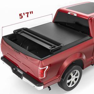 lot 432 image: oEdRo Quad Fold Tonneau Cover Soft Four Fold Truck Bed Model OETETC-1020-VC01