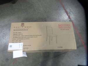 lot 435 image: East West Furniture Lancy Parson Chair (one chair) Model LAP7T16