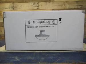 High End 23 Semi-Flush Rubbed Bronze Ceiling Light - ACT-EVRG-FMT-S-23-2