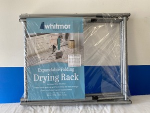 lot 44 image: WHITMOR EXPANDABLE FOLDING DRYING RACK